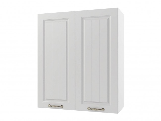 Шкаф навесной Мария высокий 800х920х300 Белый/ Белый фото