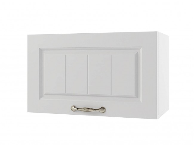 Шкаф навесной Мария горизонтальный 600х360х300 Белый/ Белый фото