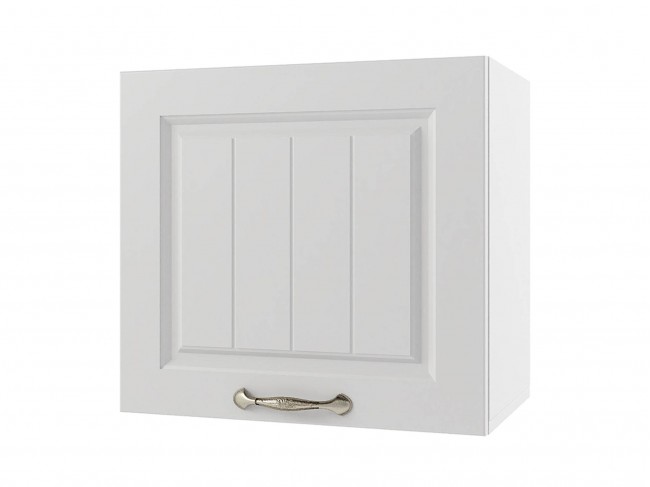 Шкаф навесной Мария горизонтальный высокий 500х460х300 Белый/ Бе фото