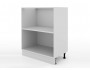Шкаф напольный Мария 1-дв. 600х820х476 Белый/ Белый недорого
