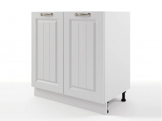 Шкаф напольный Мария 800х820х476 Белый/ Белый фото