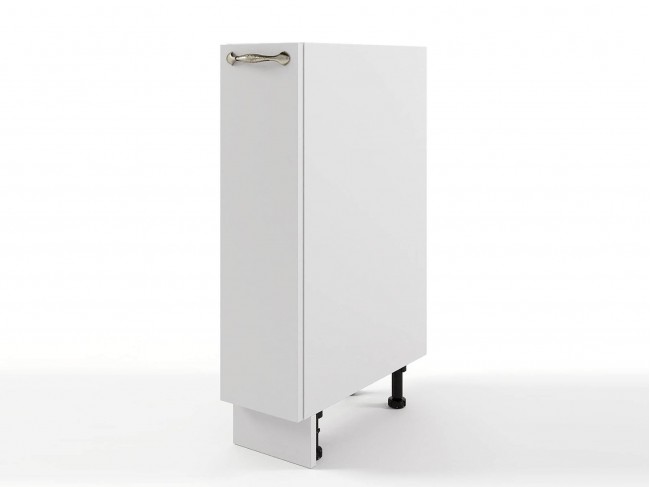 Шкаф напольный Мария бутылочница 200х820х495 Белый/ Белый фото