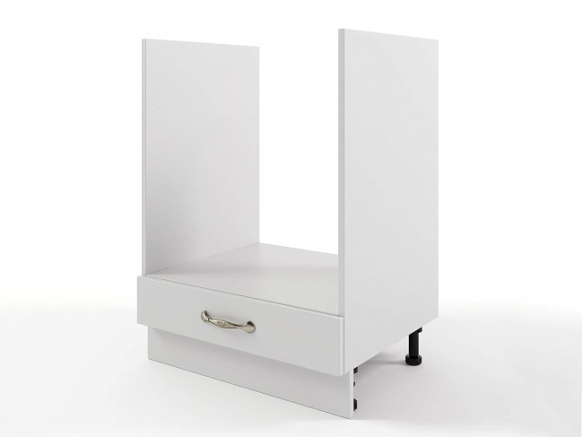 Шкаф напольный Мария духовой 600х820х476 Белый/ Белый фото