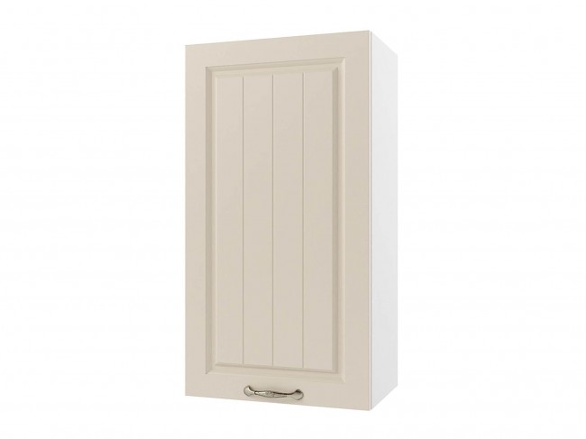 Шкаф навесной Мария 400х720х300 Крем/ Белый фото