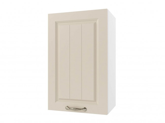 Шкаф навесной Мария 500х720х300 Крем/ Белый фото