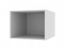 Шкаф навесной Мария горизонтальный глубокий 500х360х560 Крем/ Бе недорого