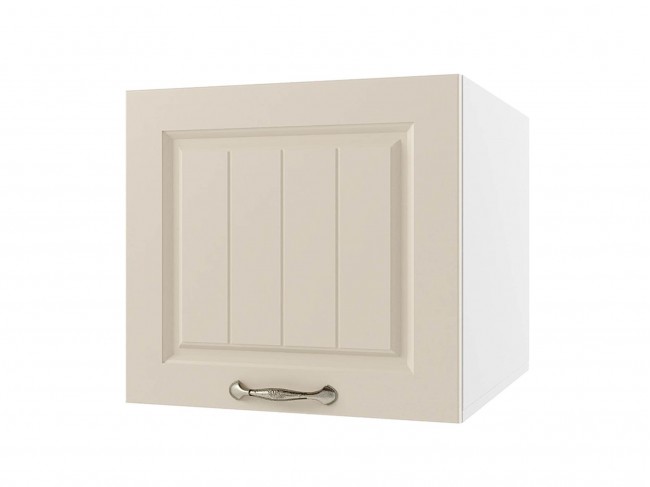Шкаф навесной Мария горизонтальный глубокий 500х360х560 Крем/ Бе фото