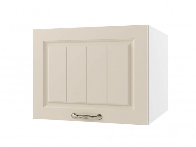 Шкаф навесной Мария горизонтальный глубокий 600х360х560 Крем/ Бе фото