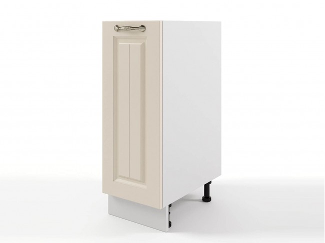 Шкаф напольный Мария 300х820х476 Крем/ Белый фото