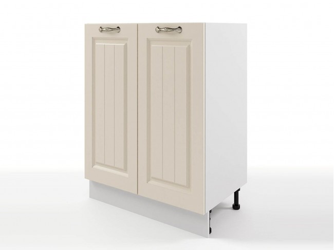 Шкаф напольный Мария 600х820х476 Крем/ Белый фото