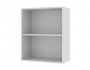 Шкаф навесной Мария 1-дв. 600х720х300 Графит/ Белый недорого