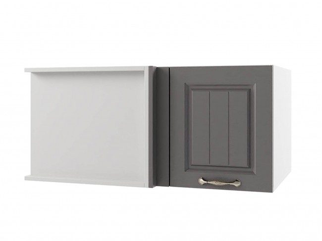 Шкаф навесной Мария горизонтальный глубокий угловой 1000х360х600 фото