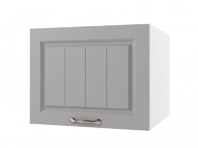 Шкаф навесной Мария горизонтальный глубокий 600х360х560 Сталь/ Б фото