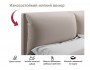 Мягкая кровать Vita 1600 мокко с подъемным механизмом недорого