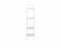 Стеллаж Leset Стилвуд 14 узкий, 4 полки фото