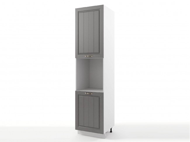 Шкаф-пенал напольный Мария с нишей под духовку высокий 600х2340х фото