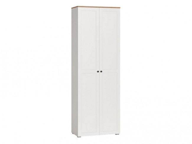 Опра 16.307 белый PE шагрень / дуб золотой craft Шкаф фото