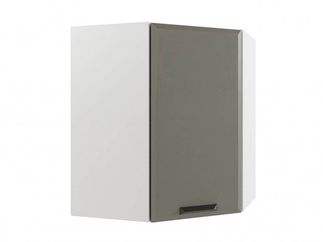 Шкаф навесной Призма угловой 600х600х720х300 фото