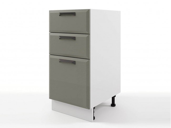 Шкаф напольный Призма с 3мя ящиками 400х820х476 фото