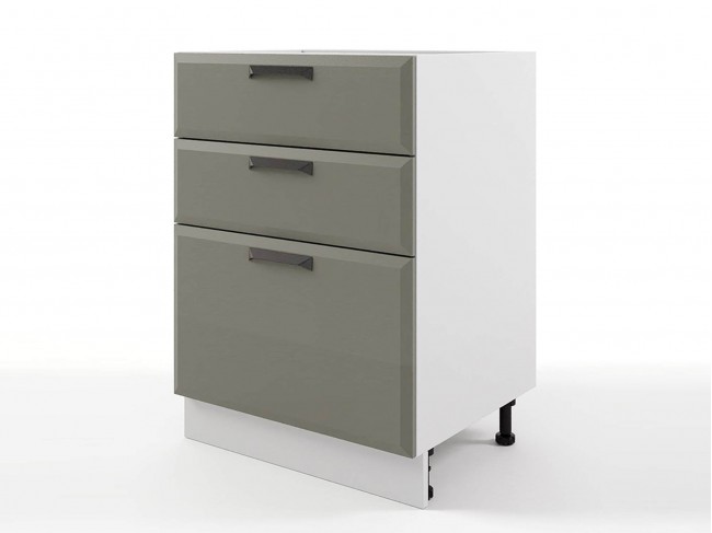 Шкаф напольный Призма с 3-мя ящиками 600х820х476 фото