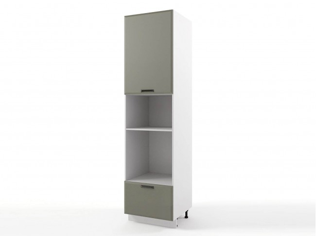 Шкаф-пенал напольный Призма с нишами высокий 600х2340х576 фото