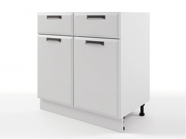 Шкаф напольный Призма с 2-мя ящиками и дверцами 800х820х476 фото