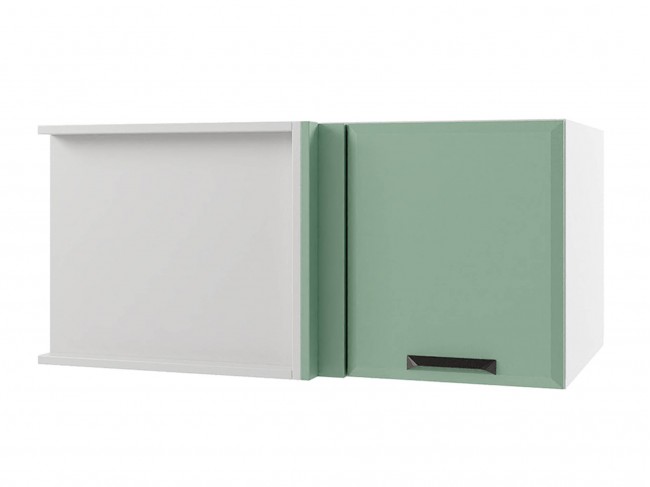 Шкаф навесной Призма горизонтальный глубокий угловой 1000х360х60 фото