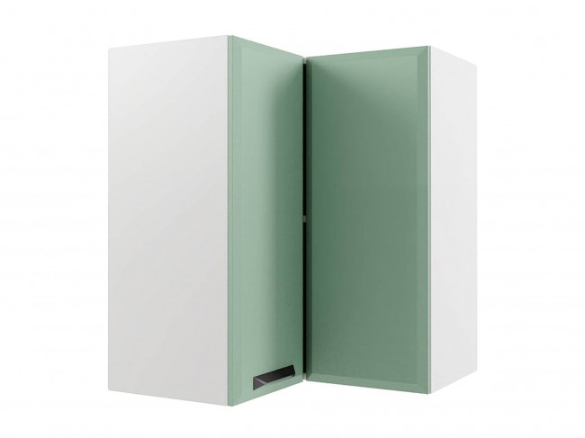 Шкаф навесной Призма угловой пенал 600х720х600 фото