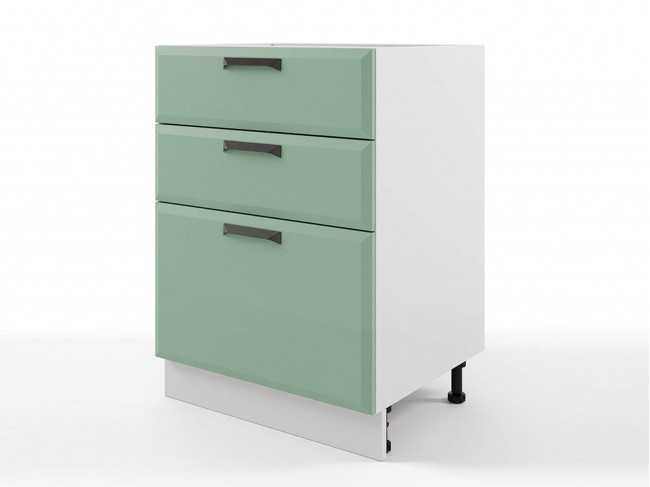 Шкаф напольный Призма с 3мя ящиками 600х820х476 фото