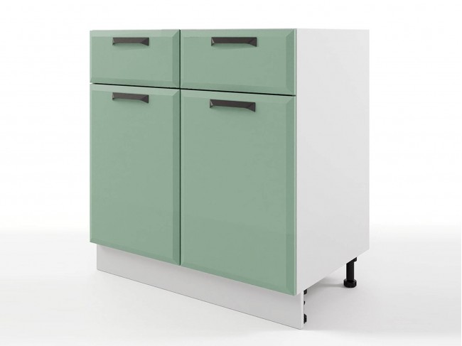 Шкаф напольный Призма с 2-мя ящиками и дверцами 800х820х476 фото