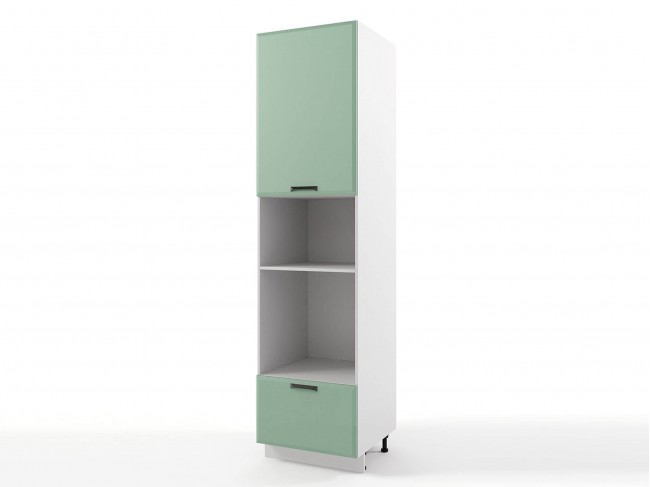 Шкаф-пенал напольный Призма с нишами высокий 600х2340х576 фото