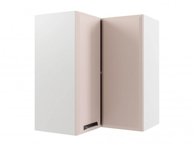 Шкаф навесной Призма угловой пенал 600х720х600 фото