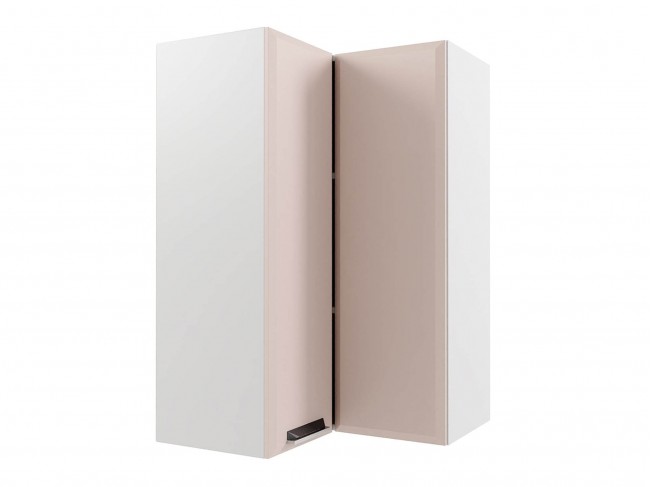 Шкаф навесной Призма угловой пенал высокий 600х920х600 фото