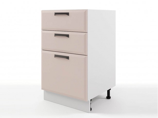 Шкаф напольный Призма с 3мя ящиками 500х820х476 фото