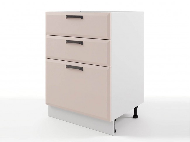 Шкаф напольный Призма с 3мя ящиками 600х820х476 фото