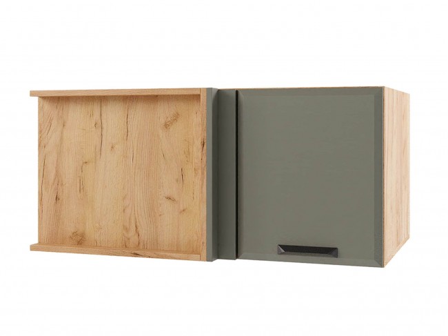 Шкаф навесной Призма горизонтальный глубокий угловой 1000х360х60 фото