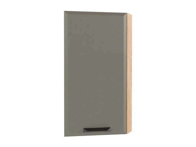 Шкаф навесной Призма торцевой 300х720х300 фото