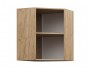 Шкаф навесной Призма угловой 600х600х720х300 недорого