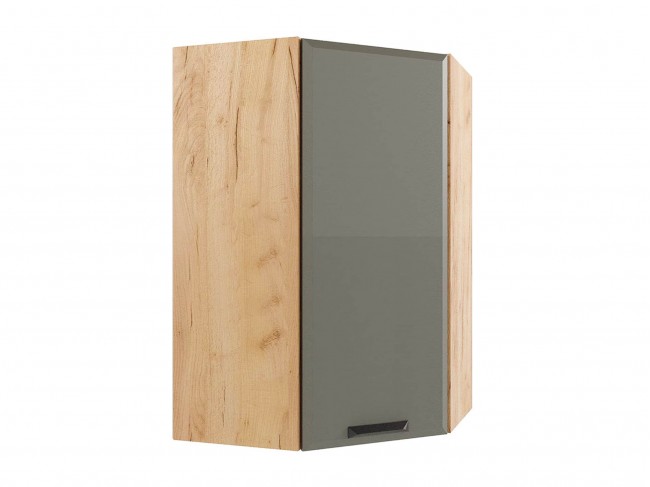 Шкаф навесной Призма угловой высокий 600х920х600 фото