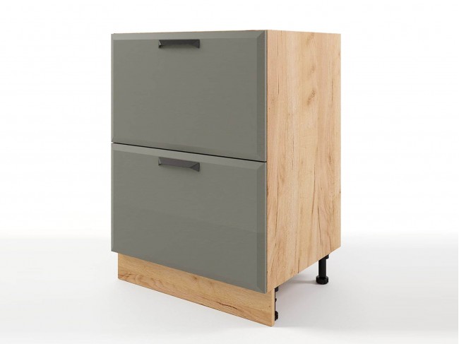 Шкаф напольный Призма с 2мя ящиками 600х820х476 фото