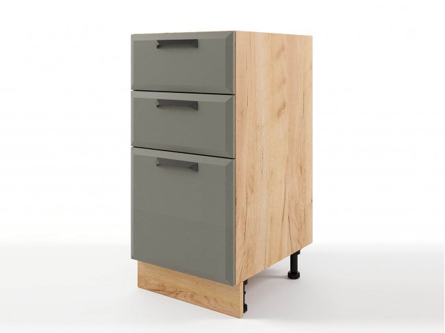 Шкаф напольный Призма с 3мя ящиками 400х820х476 фото