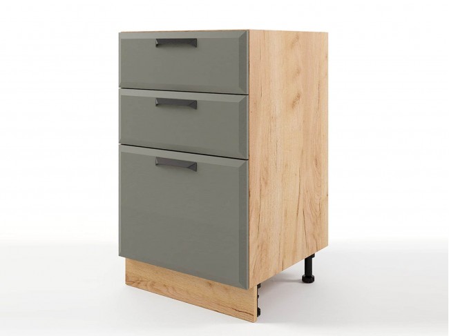 Шкаф напольный Призма с 3-мя ящиками 500х820х476 фото
