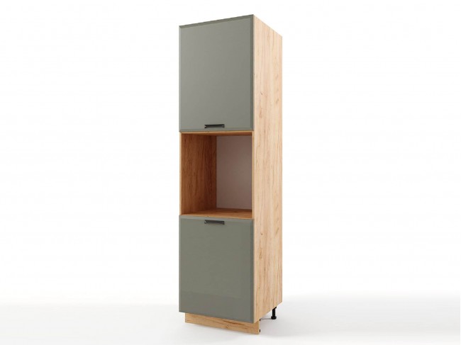 Шкаф-пенал напольный Призма с нишей под духовку высокий 600х2340 фото