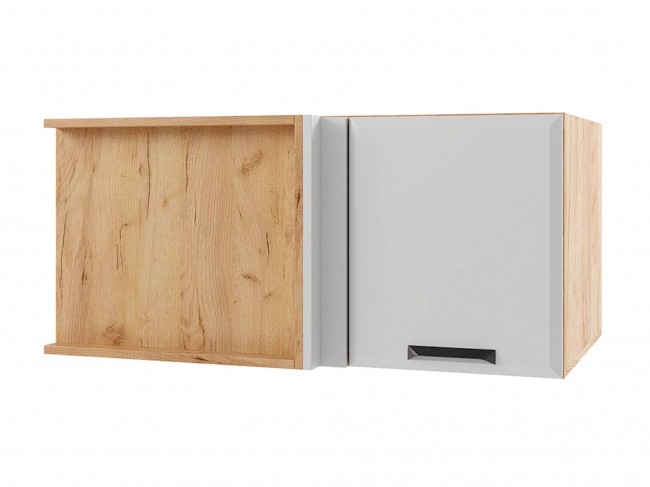 Шкаф навесной Призма горизонтальный глубокий угловой 1000х360х60 фото