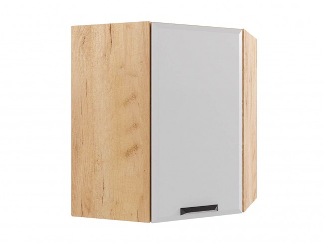 Шкаф навесной Призма угловой 600х600х720х300 фото