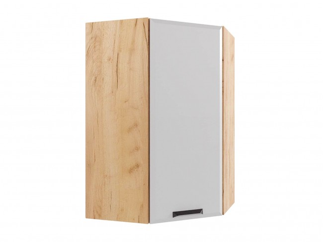 Шкаф навесной Призма угловой высокий 600х920х600 фото