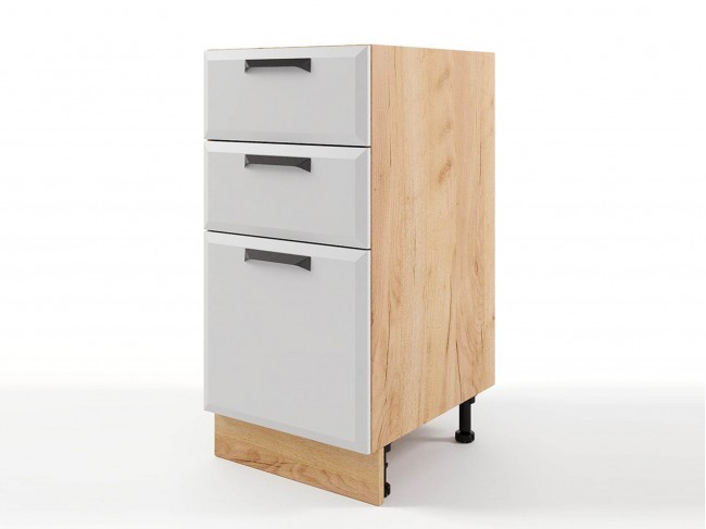 Шкаф напольный Призма с 3мя ящиками 400х820х476 фото
