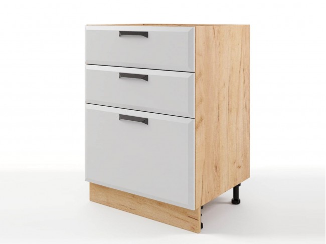 Шкаф напольный Призма с 3-мя ящиками 600х820х476 фото