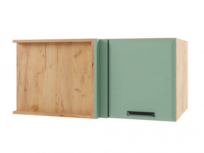 Шкаф навесной Призма горизонтальный глубокий угловой 1000х360х60 фото