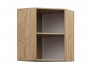 Шкаф навесной Призма угловой 600х600х720х300 недорого